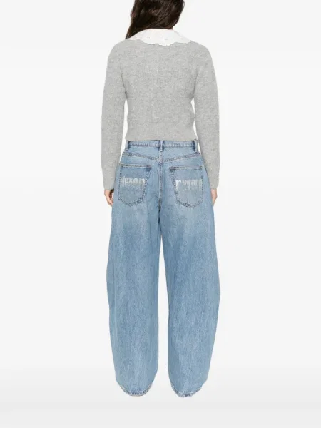 Cardigan Self-portrait gri