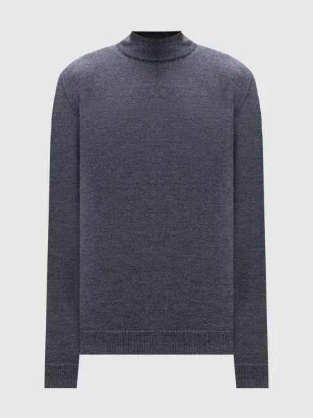 Меланжевий джемпер з вовни мериноса Cashmere&whiskey сірий