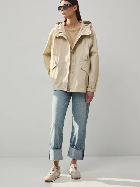 Medicine parka beżowa