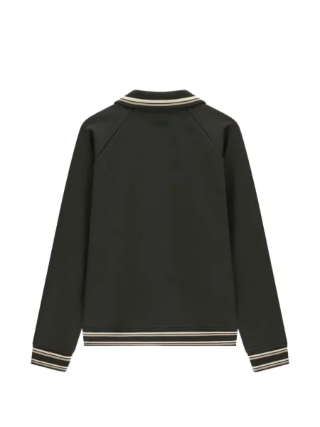 Hanorac cu fermoar Guess verde