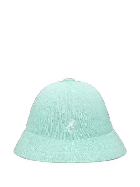 Pălărie Kangol cu broderie verde