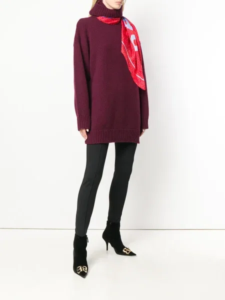 Fular Balenciaga roz