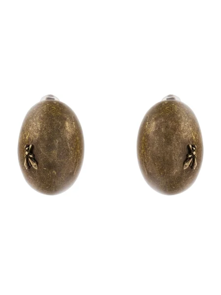 Обеци с клипс Patrizia Pepe златисто