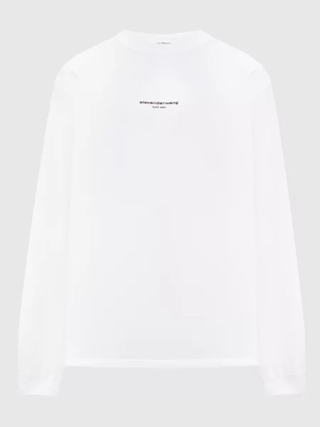 Лонгслів Alexander Wang білий