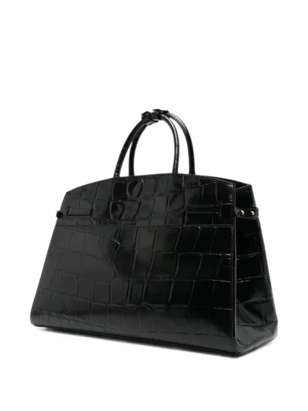 Geantă shopper Demellier negru