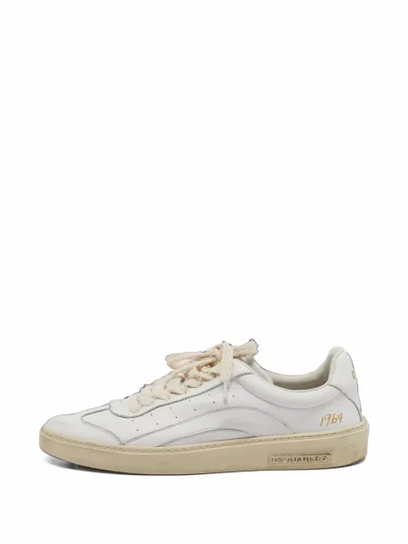 Sneakers Dsquared2 με κορδόνια με δαντέλα λευκό