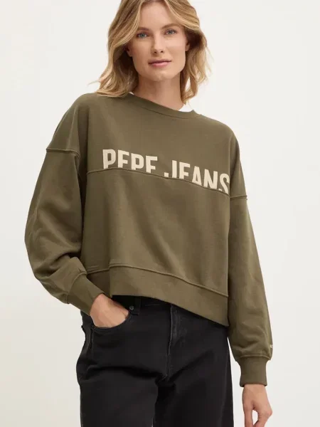 Bluza Pepe Jeans Gayle w kolorze khaki dla kobiet XS zielona