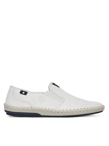 Nizki čevlji Rieker bela