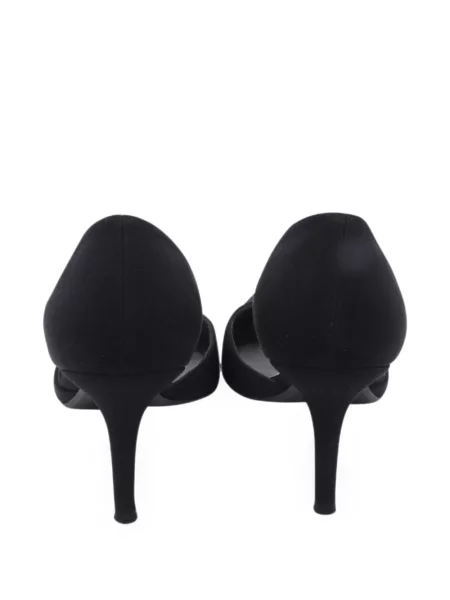 Pantofi cu toc Stuart Weitzman cu bretele negru