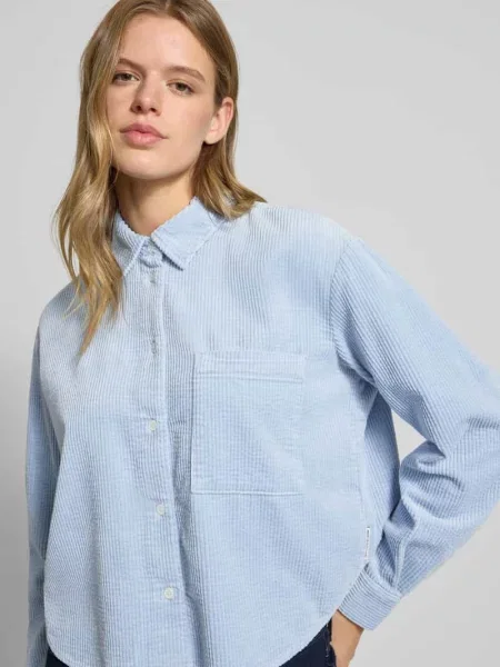 Marc O'polo Denim Bluzka Z Dżinsu blau niebieska