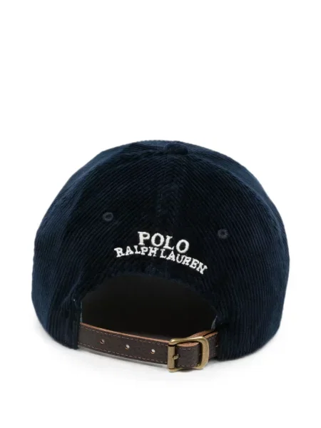 Κασκέτο Polo Ralph Lauren με κέντημα κοτλέ καφέ