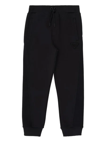 Spodnie dziecięce Emporio Armani niebieskie