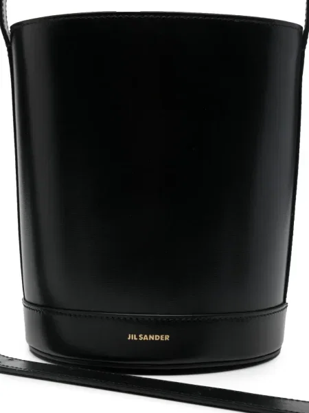 Geantă bucket Jil Sander negru