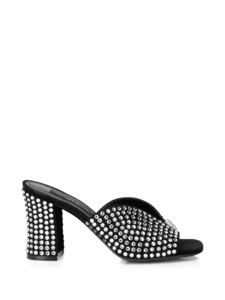 Sandale Philipp Plein din piele de căprioară negru