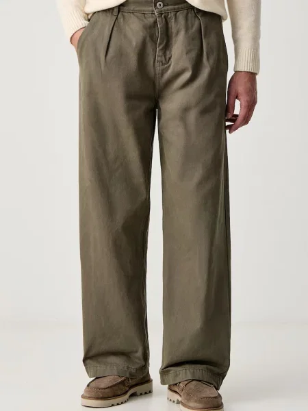 Lindbergh blugi relaxed fit pentru bărbați verde