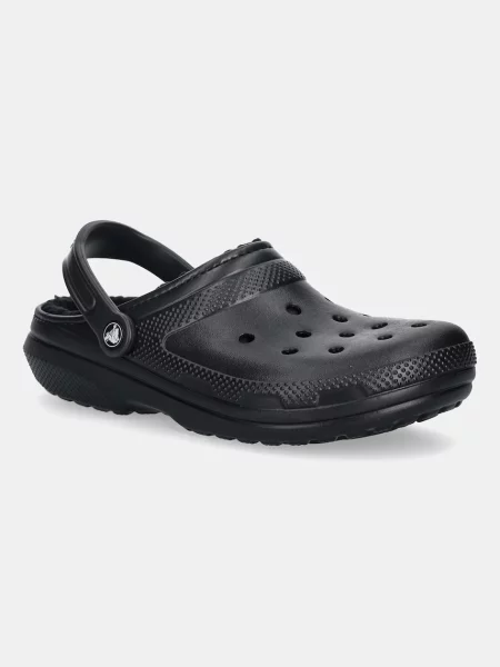 Crocs Šľapky Classic Lined Clog čierna