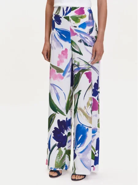 Joseph Ribkoff Palazzo hlače Šarena Wide Leg