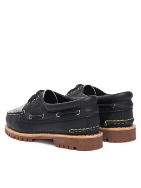 TIMBERLAND Mokasini brokat črna
