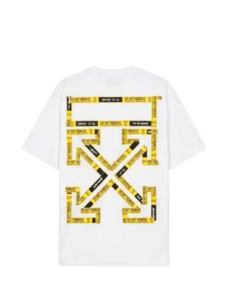 Tricou Off-white cu imagine alb