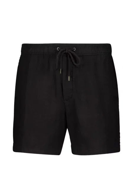 Pantaloni scurți James Perse de in cu cordon negru