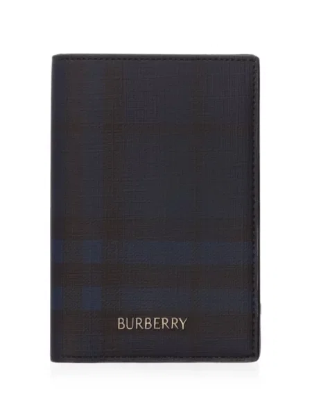 Portofel Burberry în carouri negru