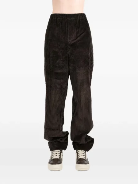 Pantaloni Meta Campania Collective de catifea cord maro