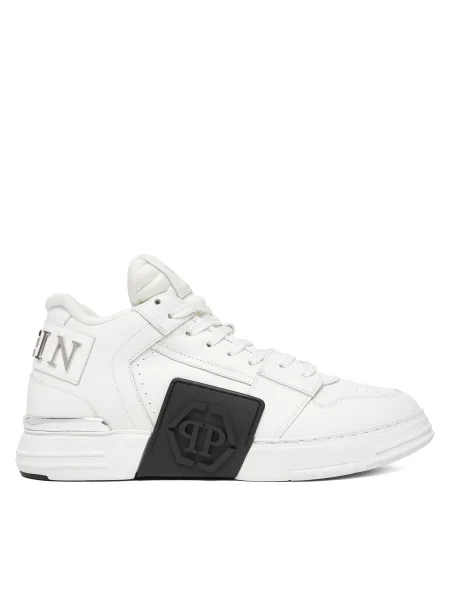 PHILIPP PLEIN Sneakersy FAES biela