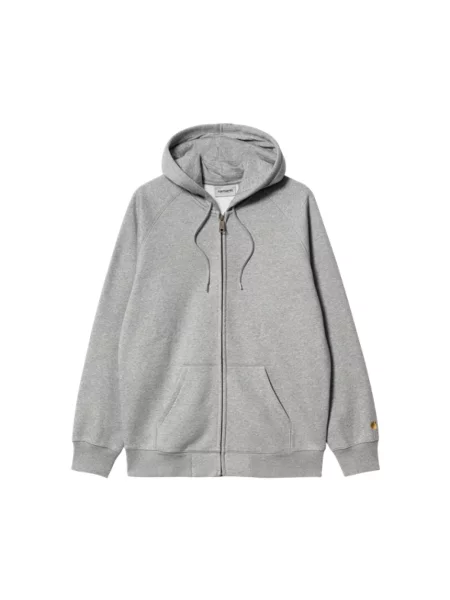 Kurtka Carhartt Wip z kapturem szara