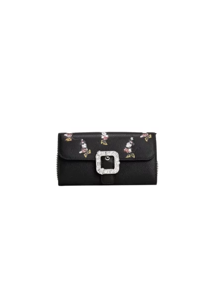 Kopertówka Kate Spade skórzana czarna
