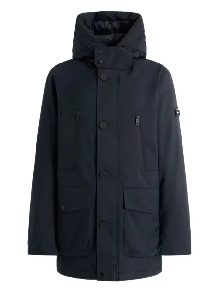 Парка Bally с качулка синьо