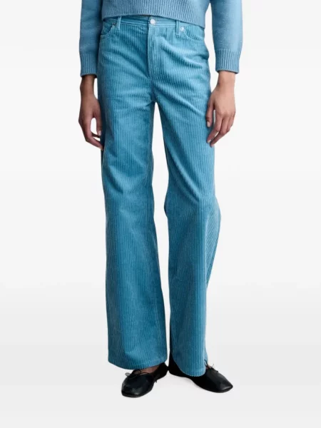 Pantaloni A.p.c. de catifea cord albastru