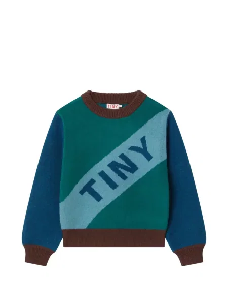 Sweter dziecięcy Tiny Cottons zielony