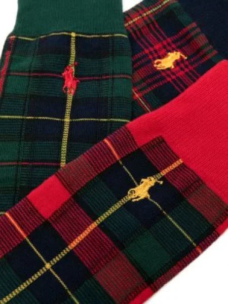 Τρέξιμο fleece polo Polo Ralph Lauren με κέντημα κόκκινο
