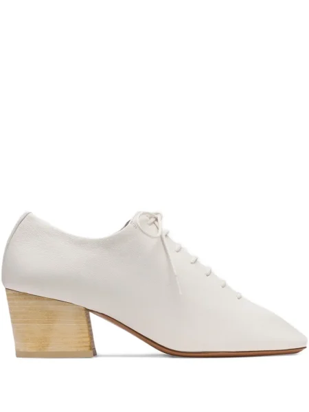 Pantofi cu toc Lemaire alb