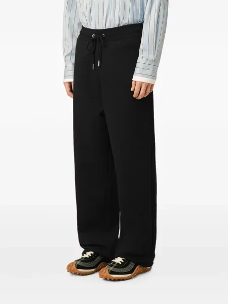 Pantaloni Ami Paris alergare negru