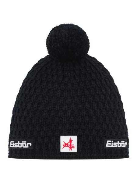 Zimní čepice Eisbar Trail Pompon SA black černý