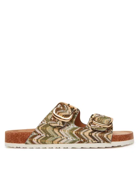 Papucs s.Oliver khaki