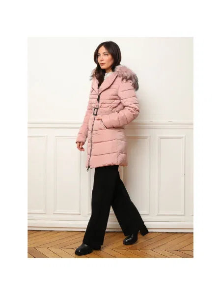 Palton La Modeuse roz