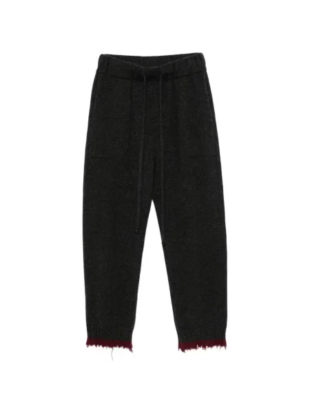 Pantaloni Uma Wang conici cu cordon gri