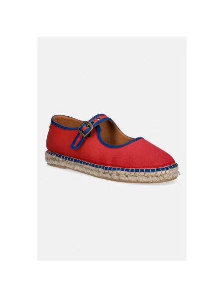 Espadryle Fly London czerwone