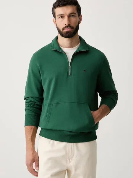 Tommy Hilfiger hanorac pentru bărbați din verde
