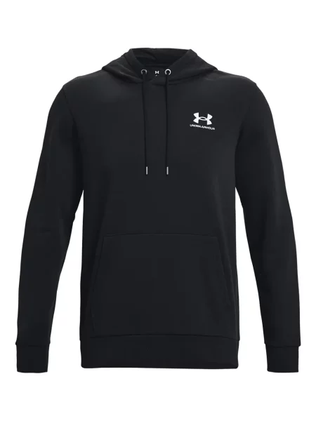 Hanorac cu glugă Under Armour cu autograf negru