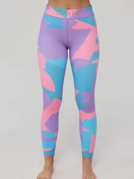 Legginsy termoaktywne Del Mar niebieskie