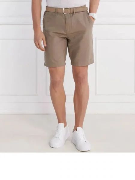 GUESS Pantaloni scurți | cu adaos de in bej