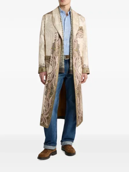 Palton Etro cu imagine cu model paisley