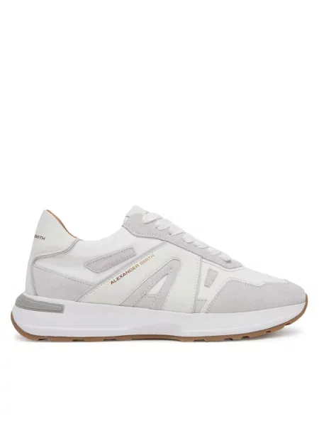 Sneakersy Alexander Smith białe