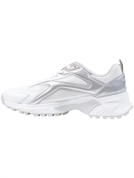 Pantofi alergare Calvin Klein plasă alergare alb