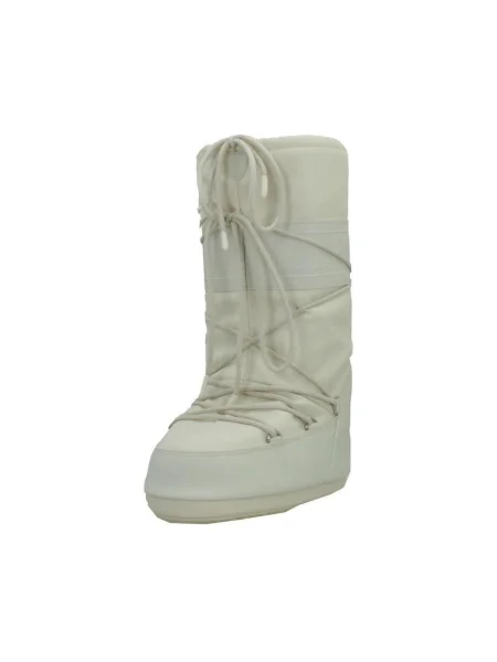 Snehule Moon Boot Écru biela