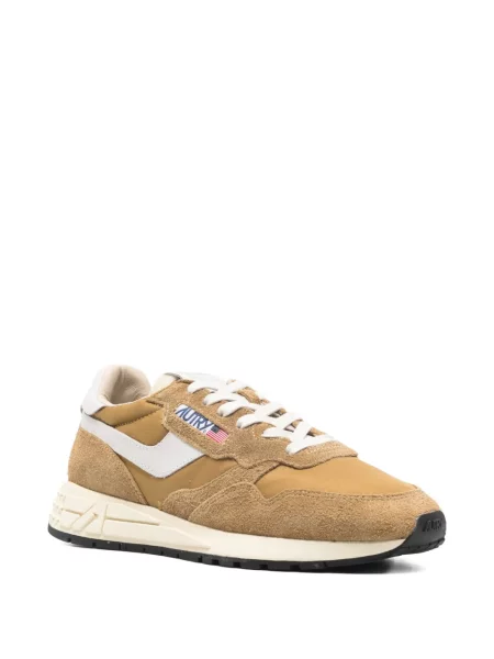 Sneakerși Autry din piele de căprioară maro
