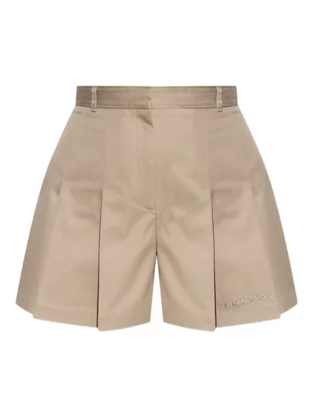 Pantaloni scurți Alexander Mcqueen plisate
